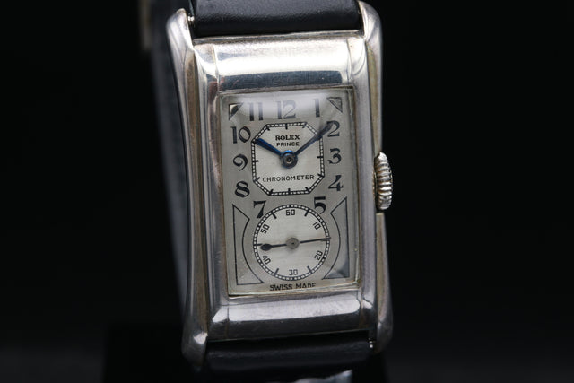 Rolex Prince Brancard Chronometer Silber 1930s