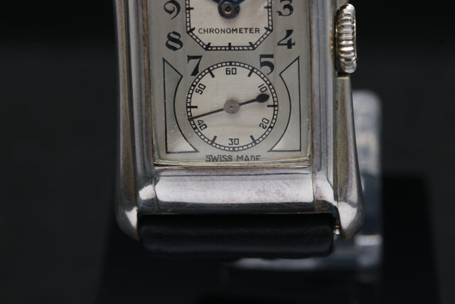 Rolex Prince Brancard Chronometer Silber 1930s