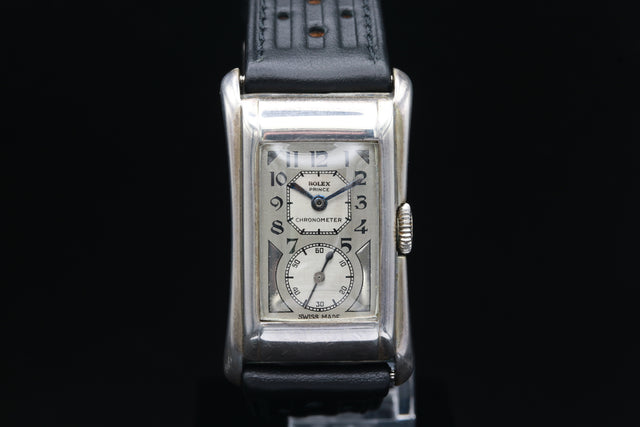 Rolex Prince Brancard Chronometer Silber 1930s