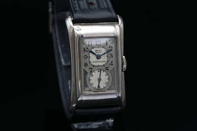 Rolex Prince Brancard Chronometer Silber 1930s