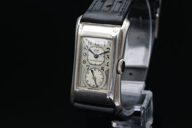 Rolex Prince Brancard Chronometer Silber 1930s