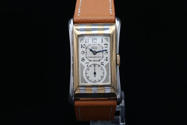 Rolex Prince Chronometer Zebra 971 1930s