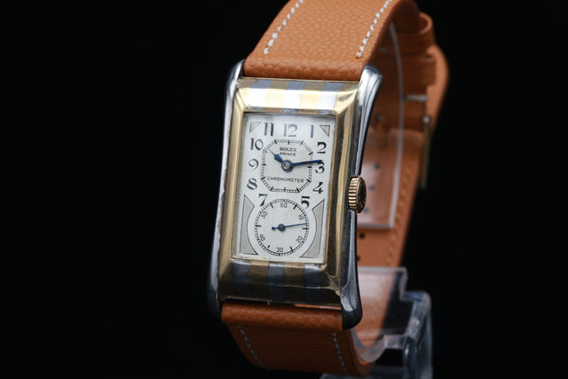 Rolex Prince Chronometer Zebra 971 1930s