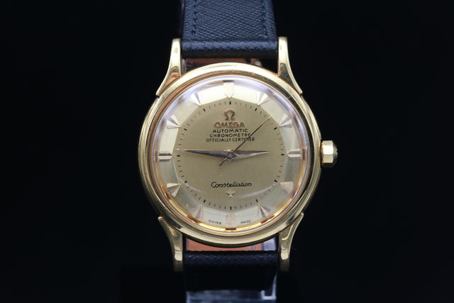 Omega Constellation Chronometer Pie Pan Gold 1954