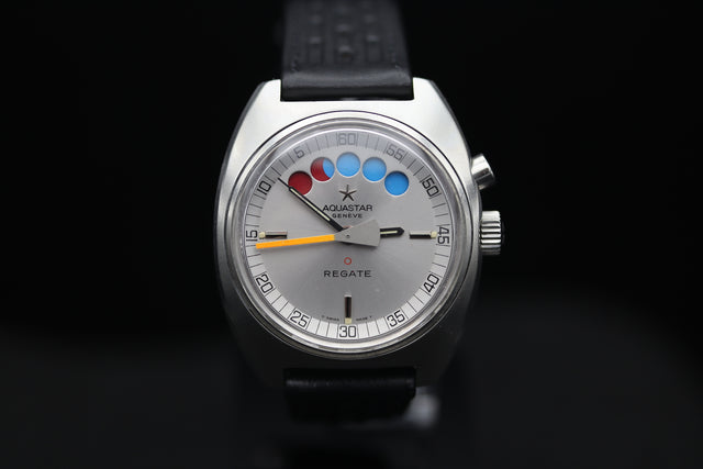 Aquastar Regate Geneve Yachting 1970er