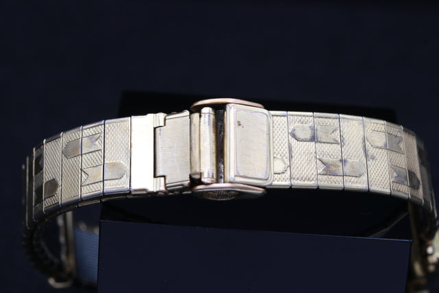 Springende Stunde Golduhr Original 18k 1930s