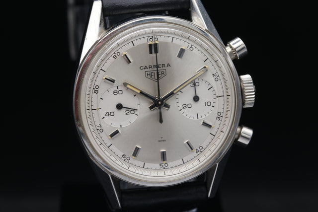 Heuer Carrera Silver 3647 S MINT 1965