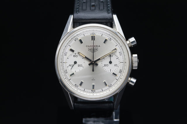Heuer Carrera Silver 3647 S MINT 1965