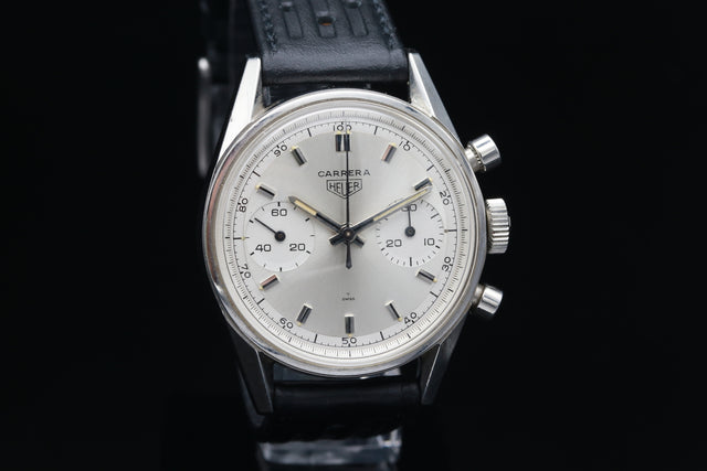 Heuer Carrera Silver 3647 S MINT 1965