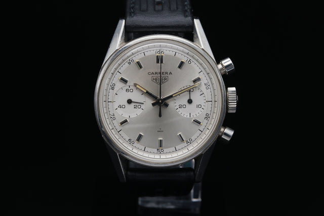 Heuer Carrera Silver 3647 S MINT 1965