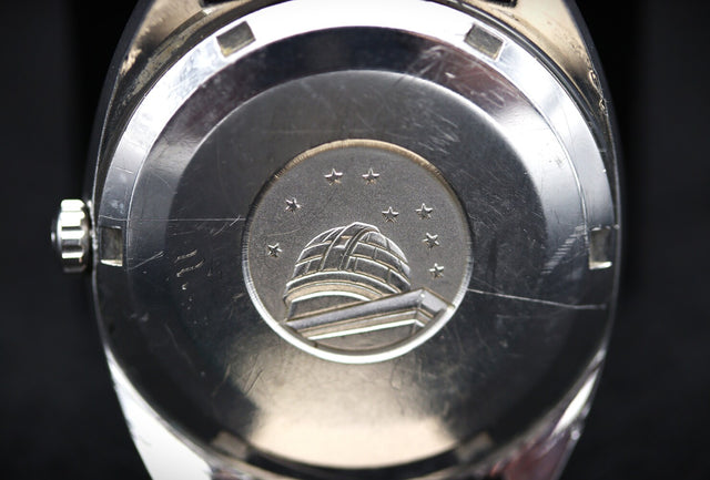 Omega Constellation Chronometer Silber Day Date 1969
