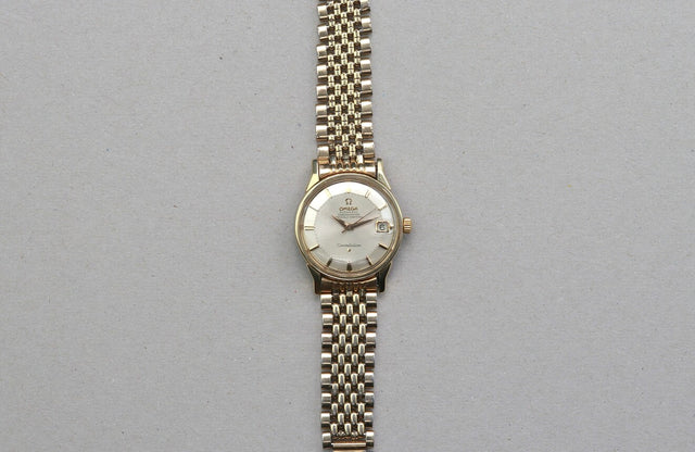 Omega Constellation Chronometer Pie Pan Gold 1954