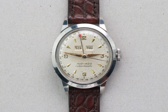 Movado Full Calendar Calendomatic 1948s
