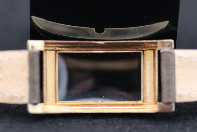 Longines Tank Tonneau 18k Gold MINT 1938s