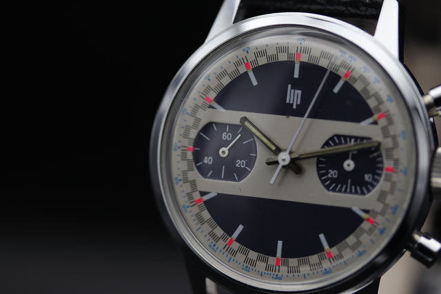 Lip Chronograph Ninja MINT NOS 1975s