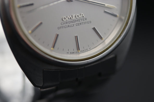Omega Constellation Chronometer Silber Date 1977