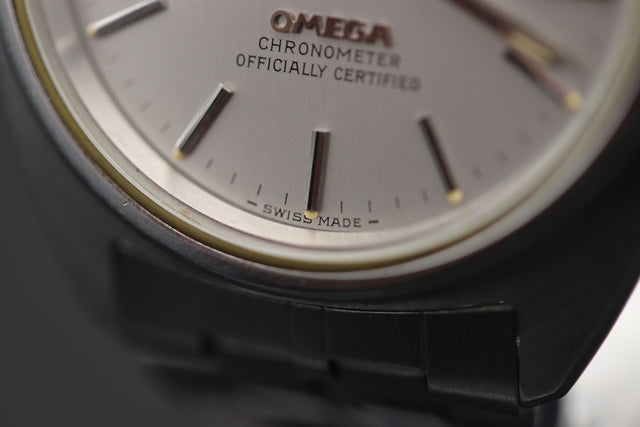 Omega Constellation Chronometer Silber Date 1977