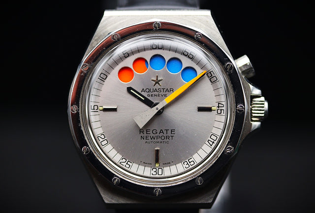 Aquastar Regate Geneve Newport Sailing 1970er