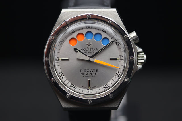 Aquastar Regate Geneve Newport Sailing 1970er