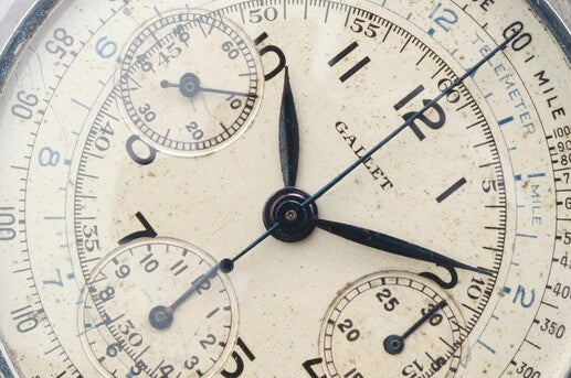 Gallet Multichron 12 Vintage Chronograph 1940s