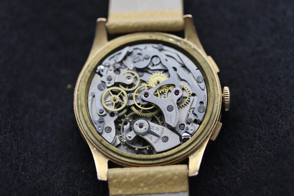 Chronographe Suisse - Rosegold 1950s