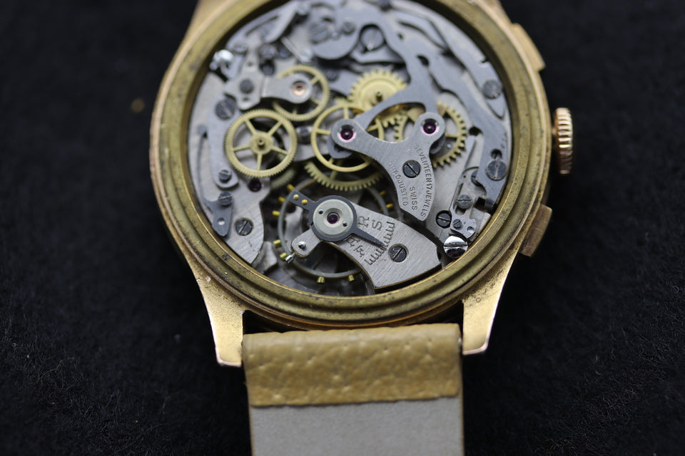 Chronographe Suisse - Rosegold 1950s