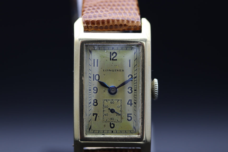 Longines - Tank Gold 1950s