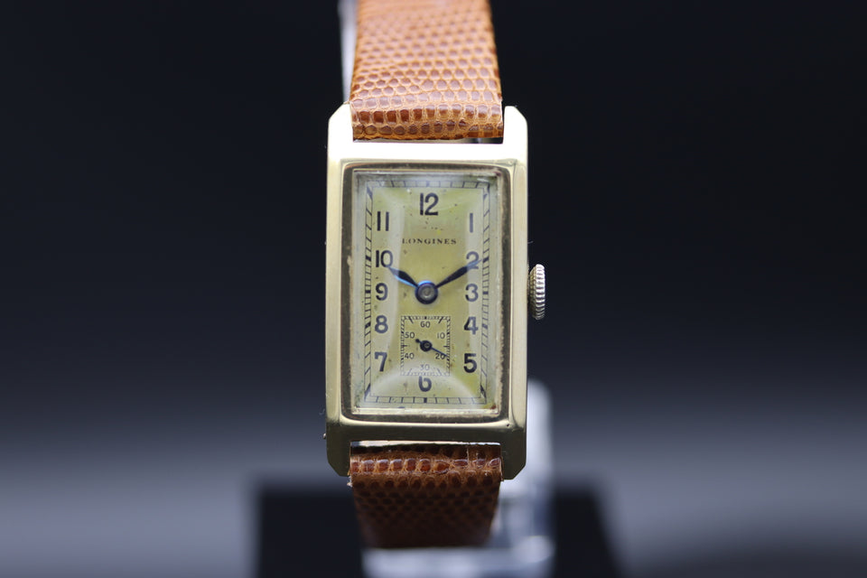 Longines - Tank Gold 1950s