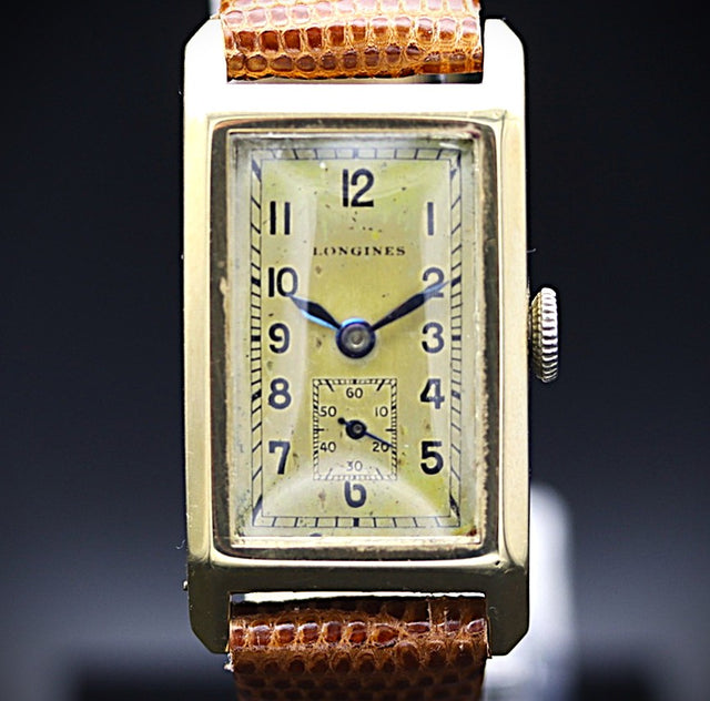 Longines - Tank Gold 1950s