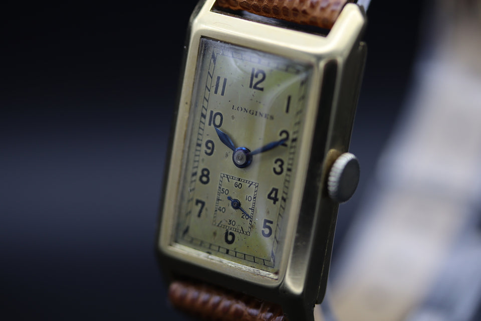 Longines - Tank Gold 1950s