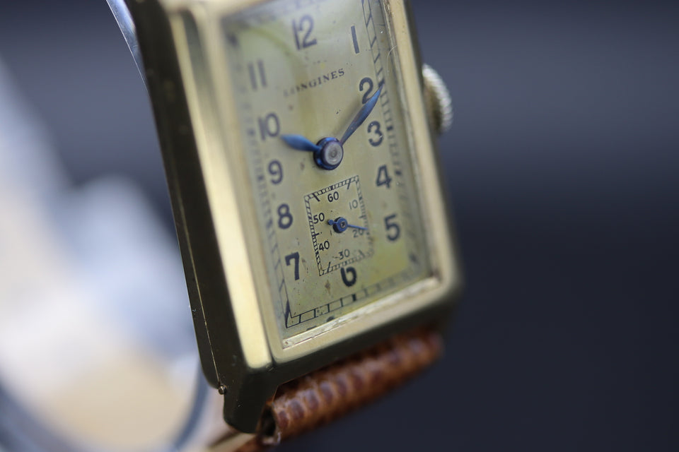 Longines - Tank Gold 1950s