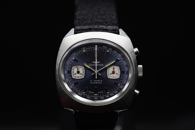 Dugena - Chronograph Blau 1970s