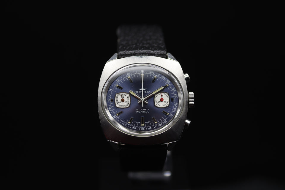 Dugena - Blue Chronograph 1970s