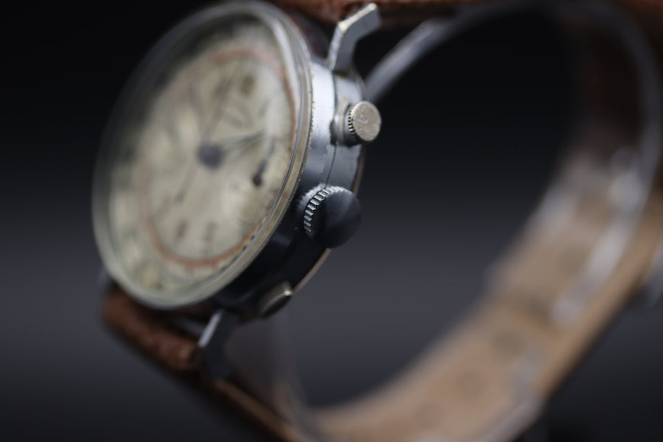 LÖWENTHAL CHRONOGRAPH | MONO RATTRAPANTE OVERSIZE 1938