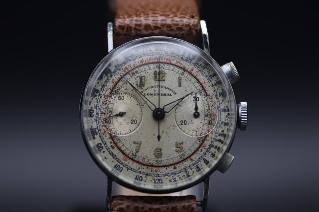 Lowenthal - Chronograph Mono Rattrapante Jumbo 1938