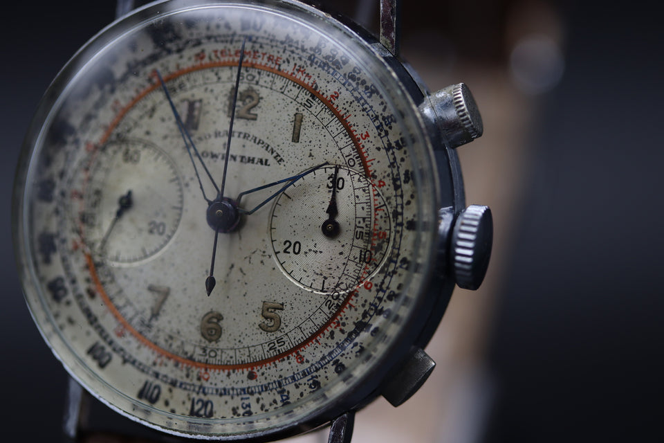 LÖWENTHAL CHRONOGRAPH | MONO RATTRAPANTE OVERSIZE 1938