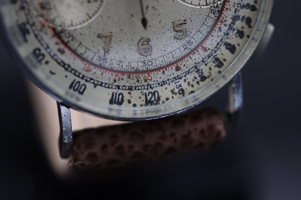 LÖWENTHAL CHRONOGRAPH | MONO RATTRAPANTE OVERSIZE 1938