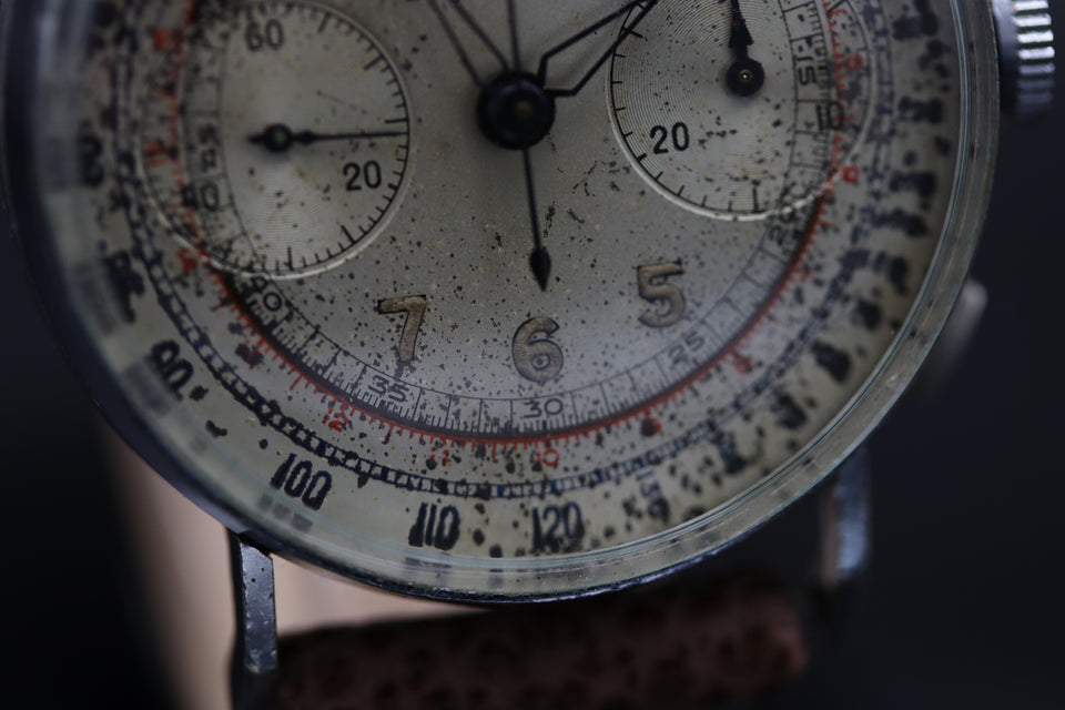 LÖWENTHAL CHRONOGRAPH | MONO RATTRAPANTE OVERSIZE 1938