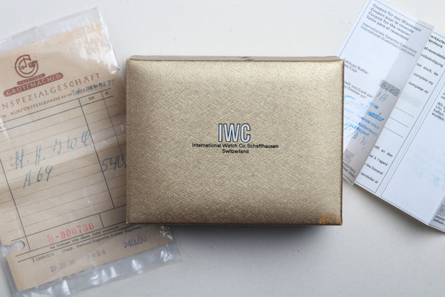 IWC Yacht Club Blau MINT Fullset 1970