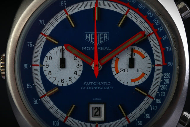 Heuer Montreal Chronograph MINT 1972