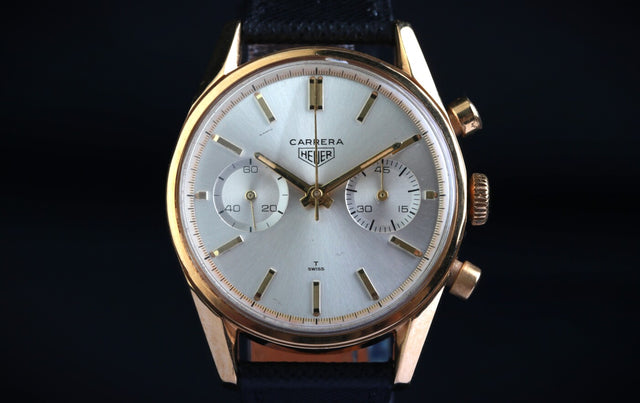 Heuer Carrera 3648 Gold 1964