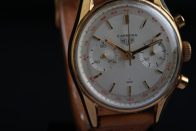 Heuer Carrera Gold 3647 T 1967