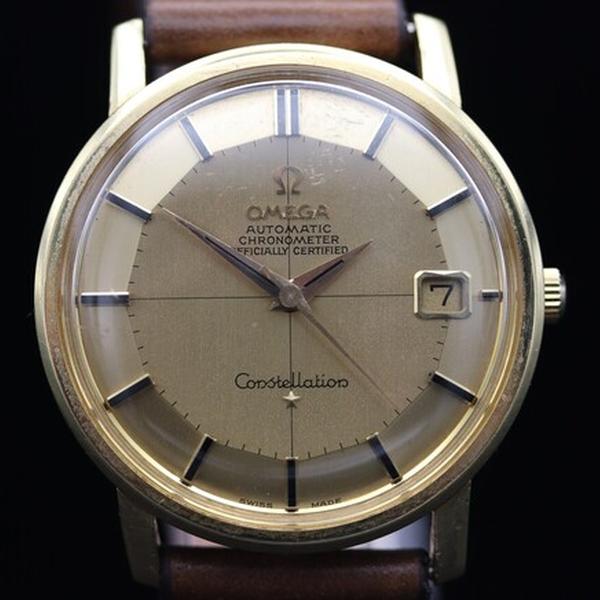 Omega Constellation Chronometer Pie Pan Gold 1967