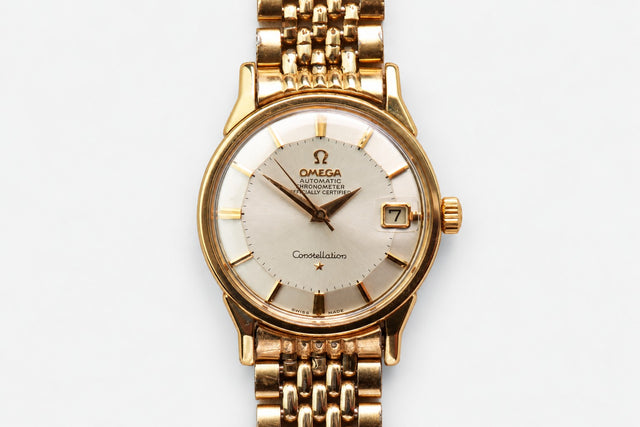 Omega Constellation Chronometer Pie Pan Gold 1954