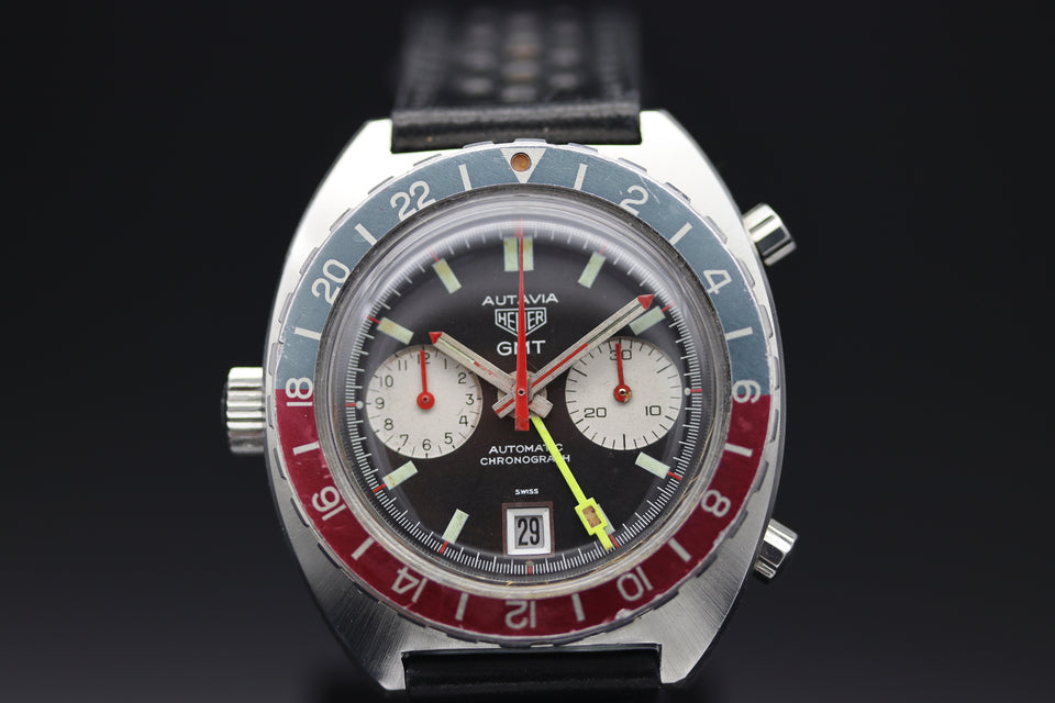 Heuer autavia gmt pepsi sales