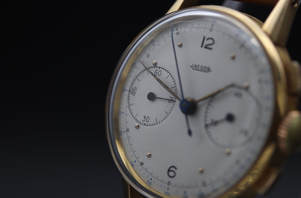 JAEGER LeCOULTRE | 18K ROSEG 40s