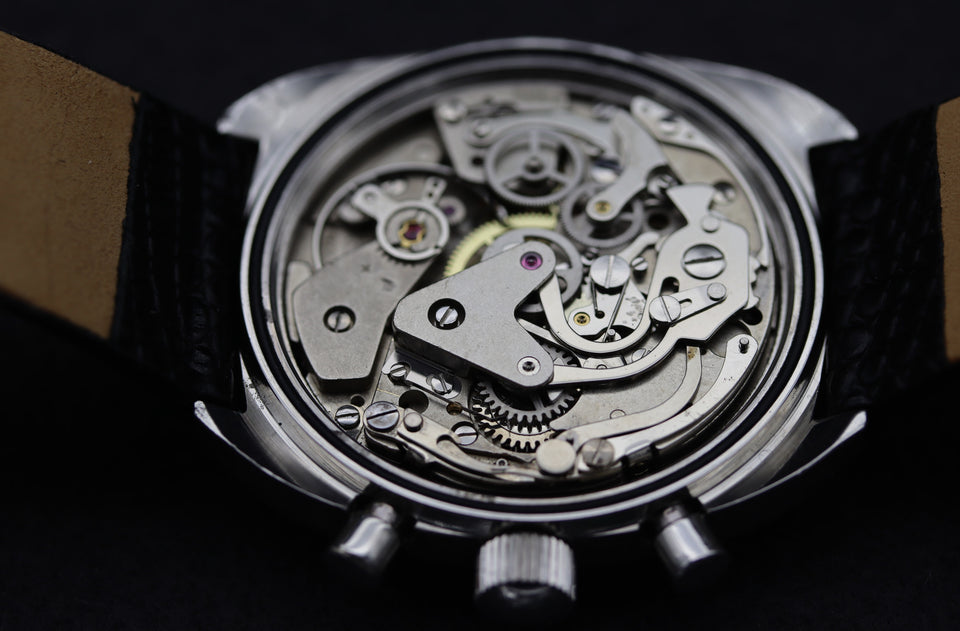 MATHEY TISSOT | VINTAGE CHRONOGRAPH SCHWARZ