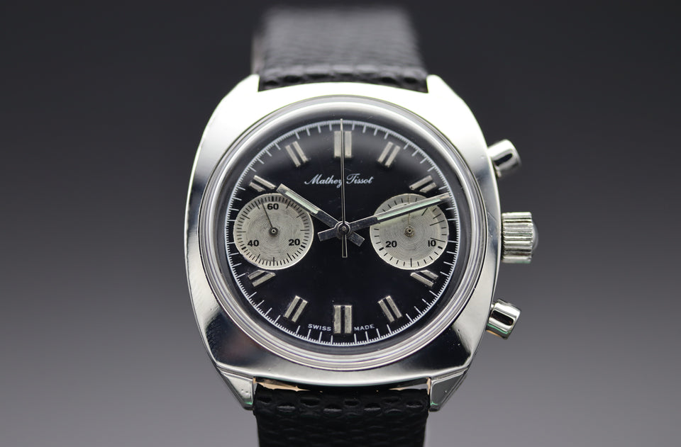 MATHEY TISSOT | VINTAGE CHRONOGRAPH SCHWARZ