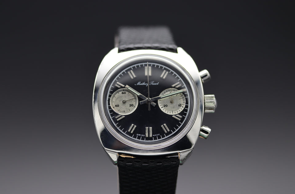 MATHEY TISSOT | VINTAGE CHRONOGRAPH SCHWARZ