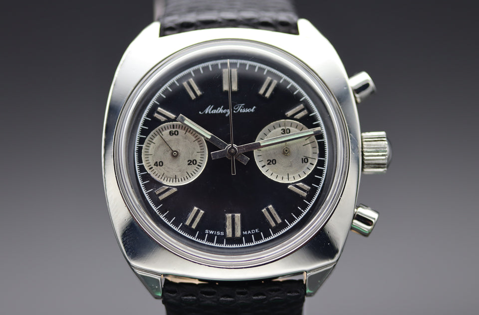 MATHEY TISSOT | VINTAGE CHRONOGRAPH SCHWARZ